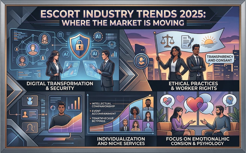 Trends in the Escort Industry in 2025: Where the Market Is Moving